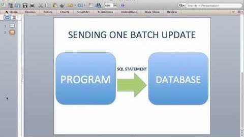JDBC Tutorial - P10 - Batch Updates - Part 1