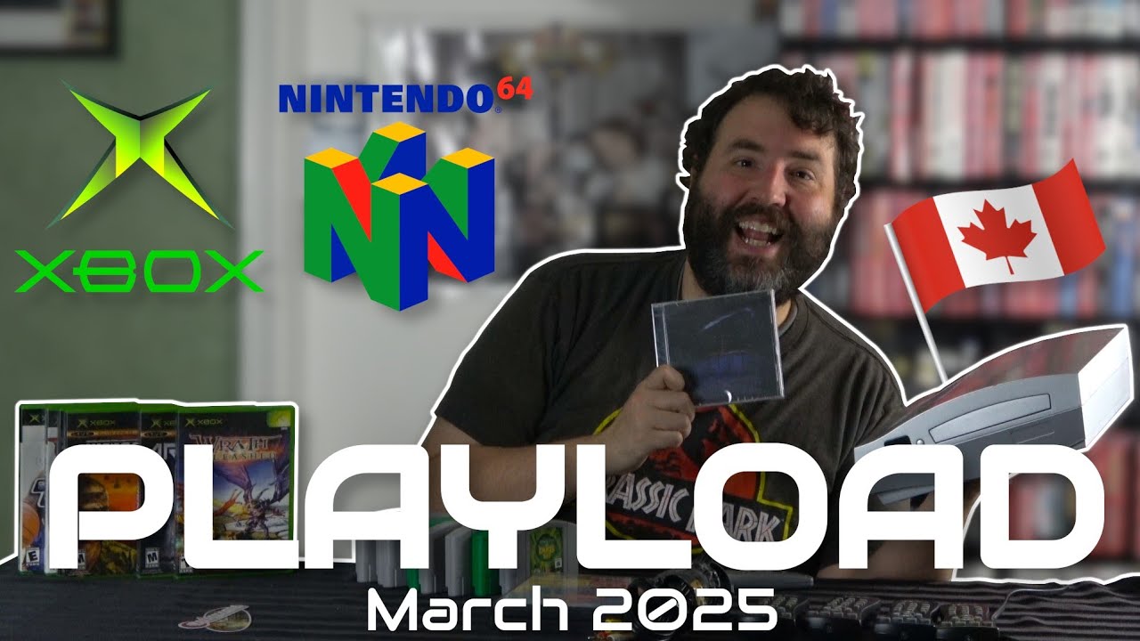 PlayLoad - Videogame Pickups March 2025 - Adam Koralik