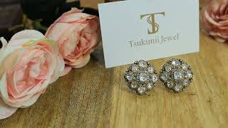 Light weight Polki Studs