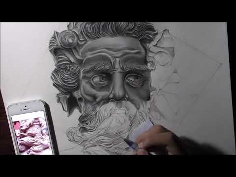 drawing-zeus