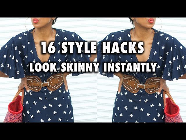 20 things you can do to look slimmer in your clothes