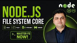 Part-13 || File System (fs) module in Node JS #nodejs  #node #hindi #filesystem #node_video