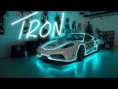 TRON F1 FERRARI! How Did They Do That?