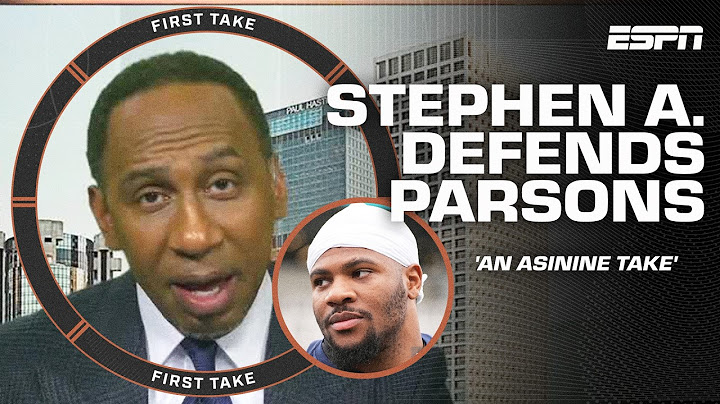 STOP THAT NONSENSE! 🖐 Stephen A. rebukes Canty's 'ASININE' logic to trade Micah Parsons | First Take