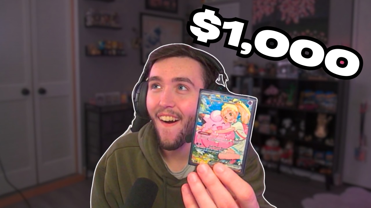 Я ВЫТЯНУЛ КАРТОЧКУ ПОКЕМОНА СТОИМОСТЬЮ 1000 ДОЛЛАРОВ!!