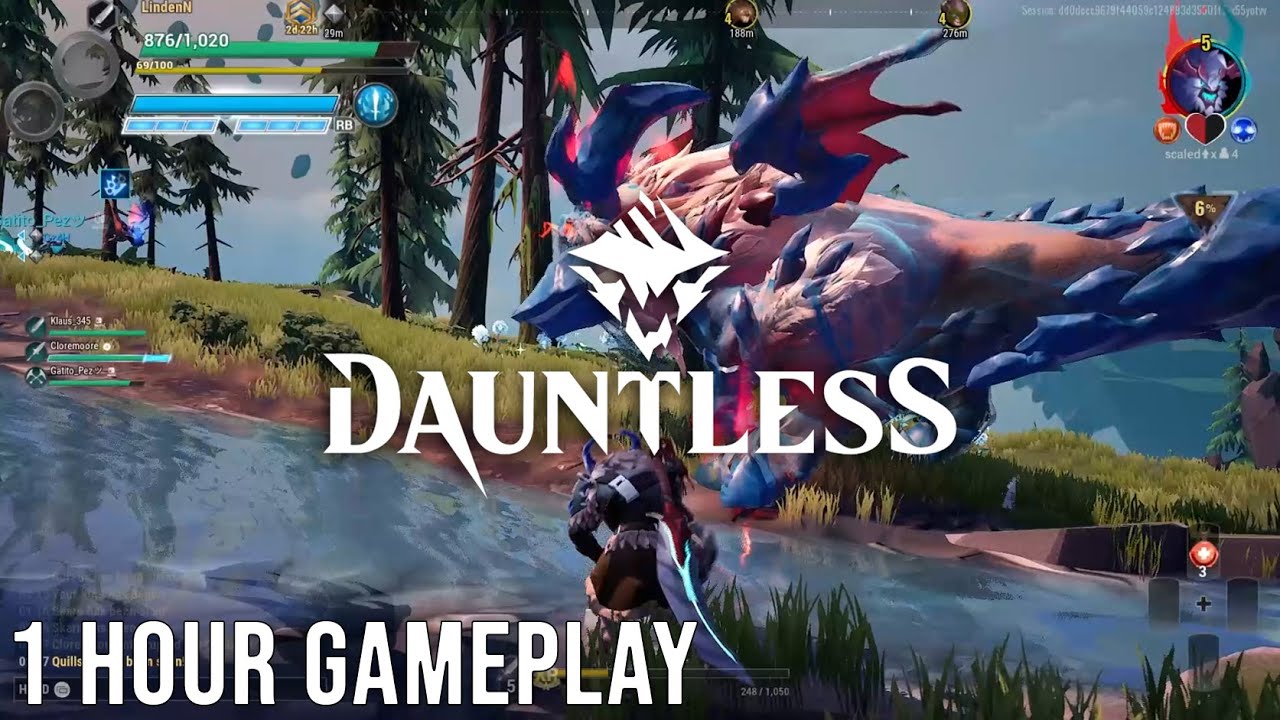 DAUNTLESS (PC) | 1st Hour Gameplay [No commentary]