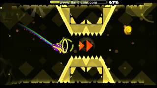 Geometry Dash - Exploring Space by Sumsar (2 coins) (Insane demon)