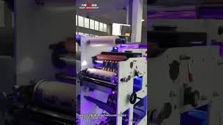 High Quality Two Towers UV Flexo Printing Machine for Food Packgaing