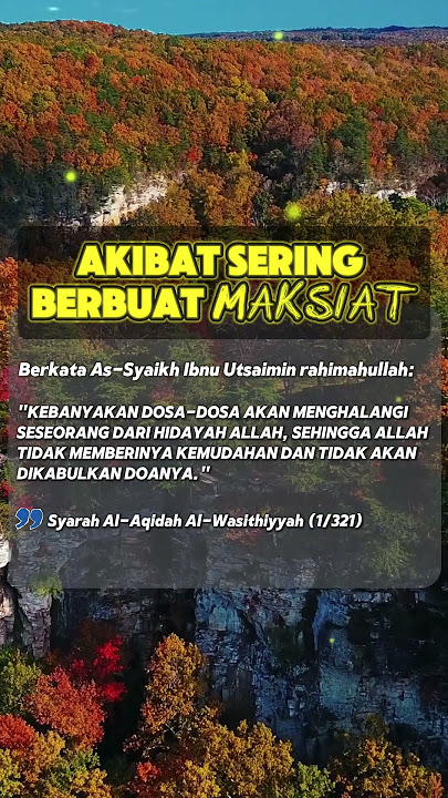 Inilah akibat sering berbuat maksiat #shorts #maksiat #dosa #renunganislami