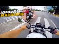 AJUDEI O MOTOCA QUE TAVA SEM GASOLINA COM A XJ6 SÓ O CANO