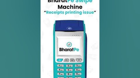 Receipt printing & management | BharatPe Swipe card machine