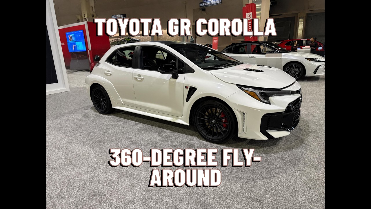 Toyota GR Corolla Fly-Around 360!