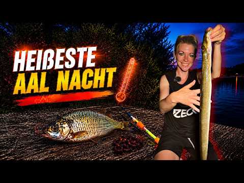 Einfach heiß 🥵! Erfolgreich auf Aal am See in der wärmsten Nacht 2026! OSA in Mission Angeln