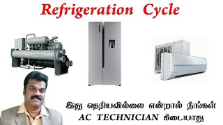 AC | Fridge | Refrigeration Cycle  | Yashwin sk | Tamil