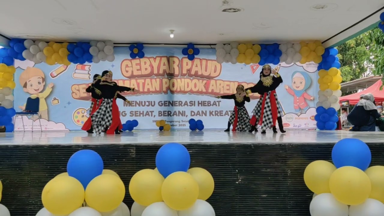 JUARA HARAPAN 3 LOMBA TARIAN NUSANTARA ANAK PAUD SEKECAMATAN PONDOK AREN 2025