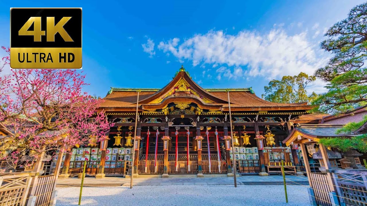 【4K HDR】 Kitano Tenmangu Shrine - Kyoto Travel - Japan Guide