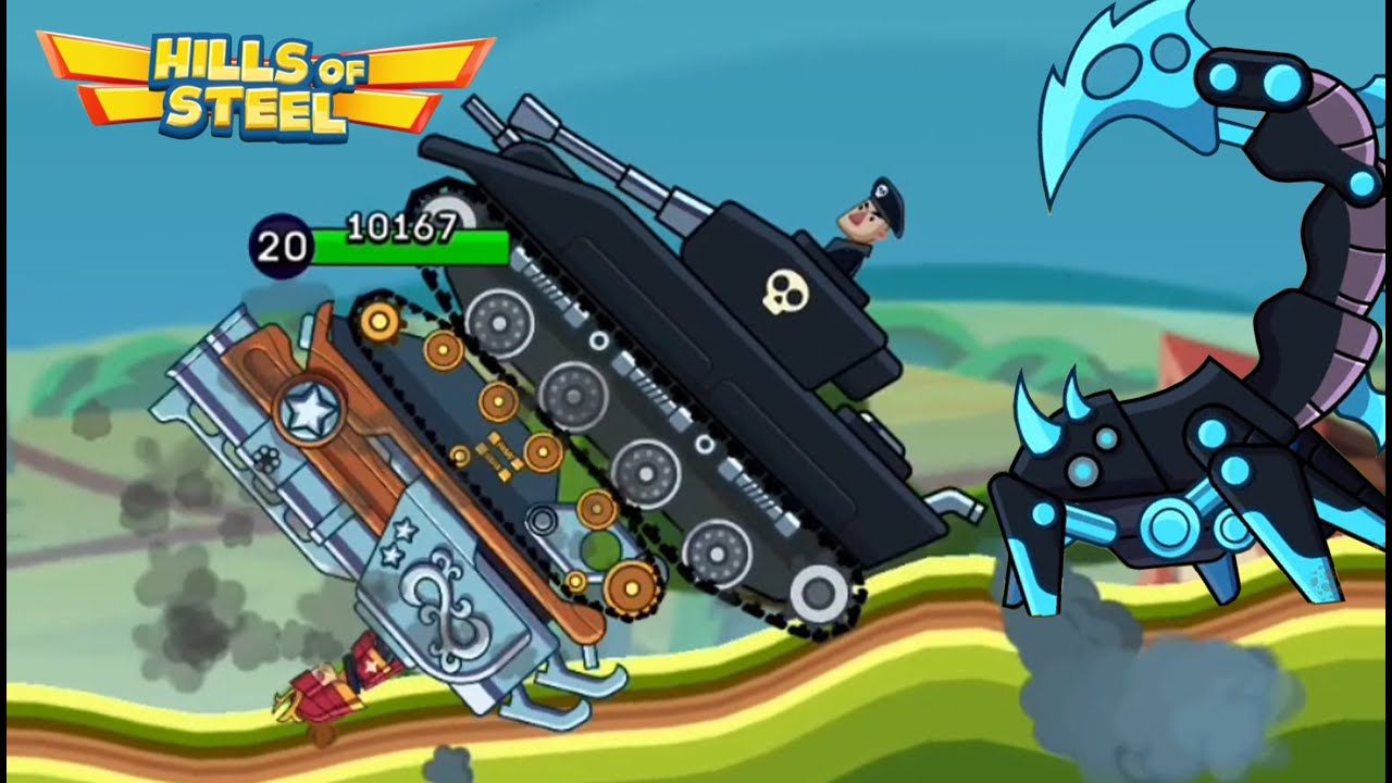 Hills of Steel : All 11 Bosses Killed Challenge - Bosses VS Buck Tank