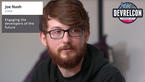 Engaging the developers of the future - Joe Nash