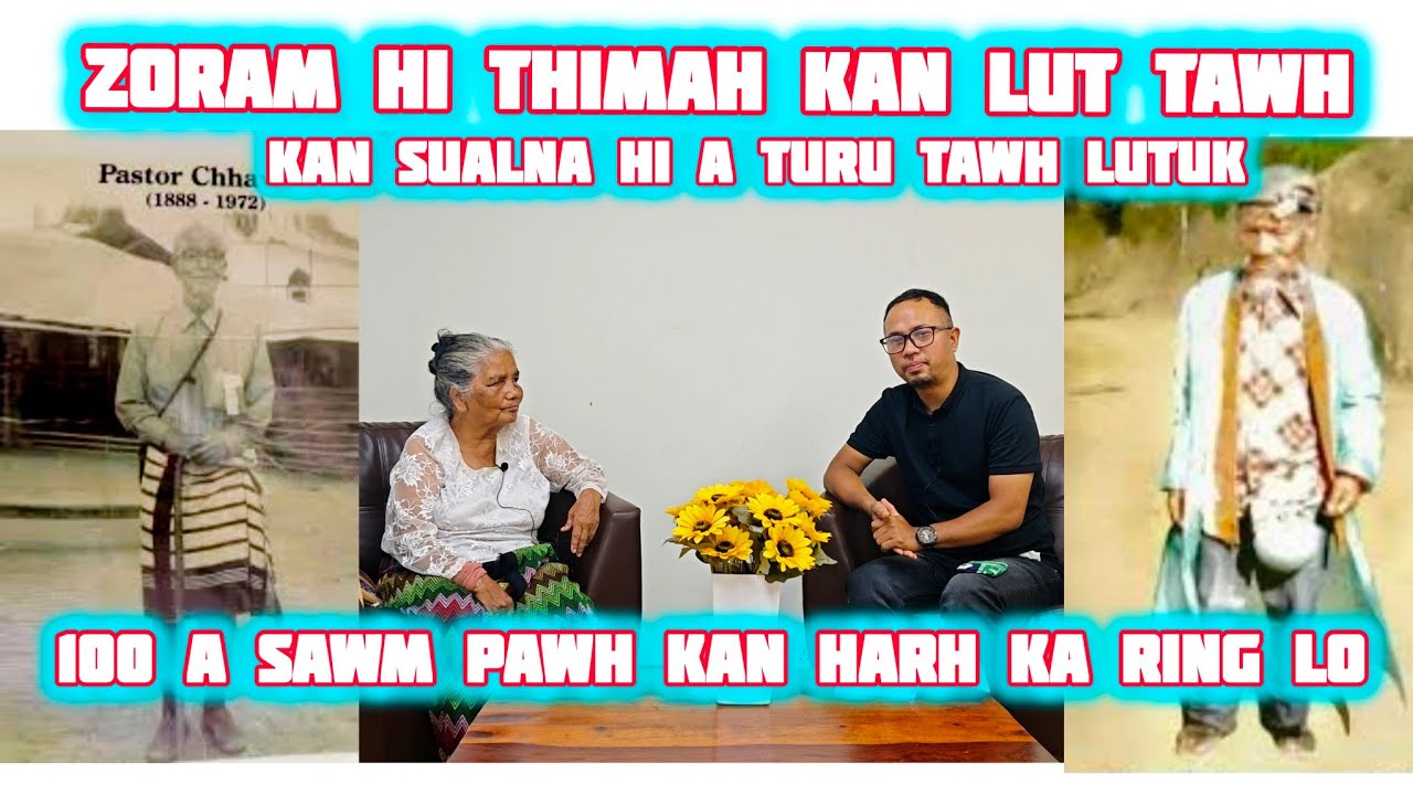 Pi Kapchhingpuii kawmna, Pastor Chhawna/ Pu chawngkhupa te Azui.