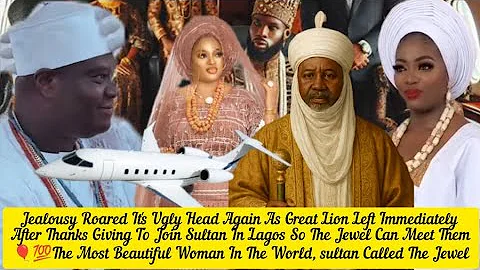 Jealousy Roared It's Ugly Head Again As Great Lion Left Immediately After Thanks Giving To Sultan