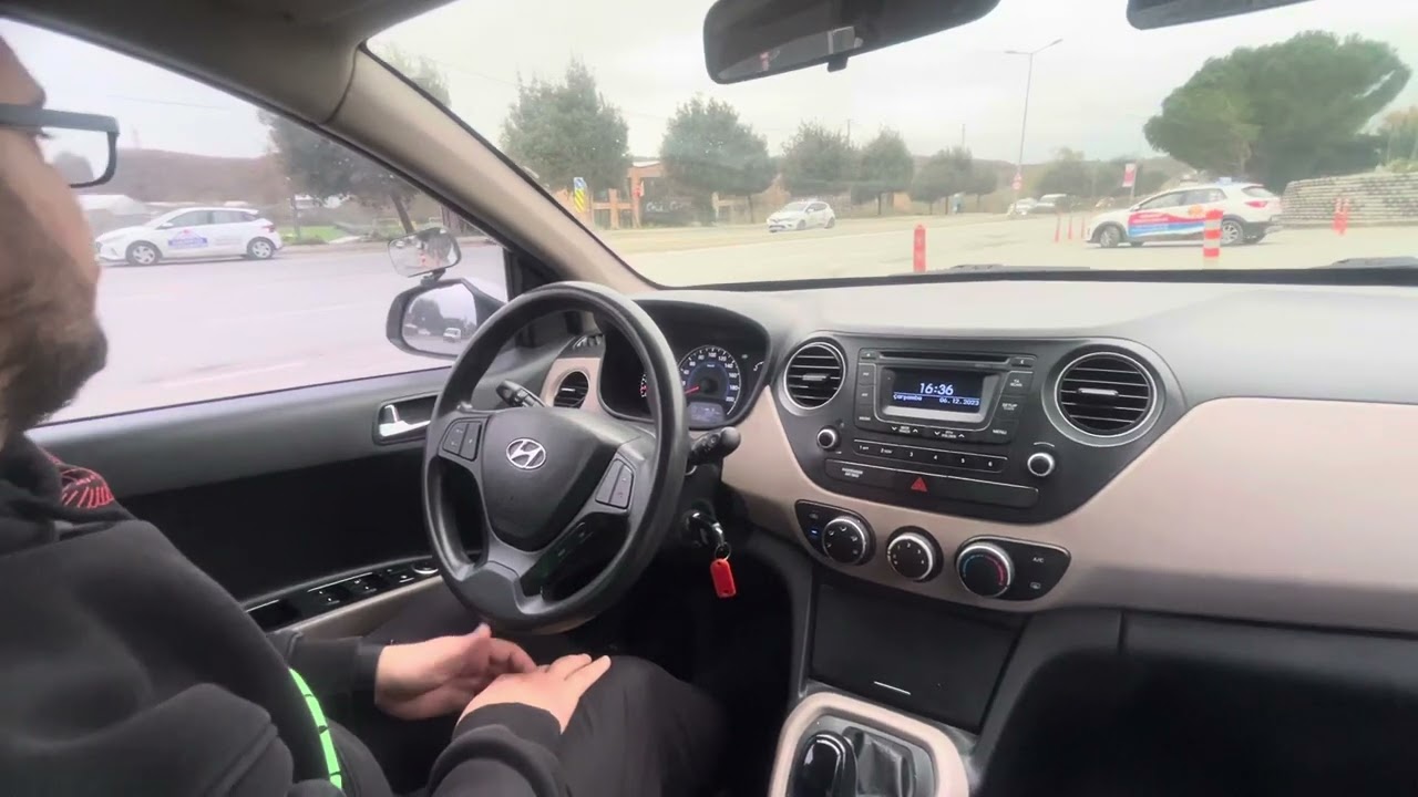 Kemerburgaz sürücü adayları eğitim ve sınav tam parkur (i10 otomatik parkurumuz) Şişli Mecidiyeköy