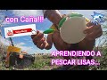 APRENDIENDO A PESCAR LISAS...con Caña!!!