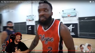 OK CASH!!!! They Got EXPOSED BAD!! 2v2 Basketball Against Nick Briz \& Carlos! REACTION