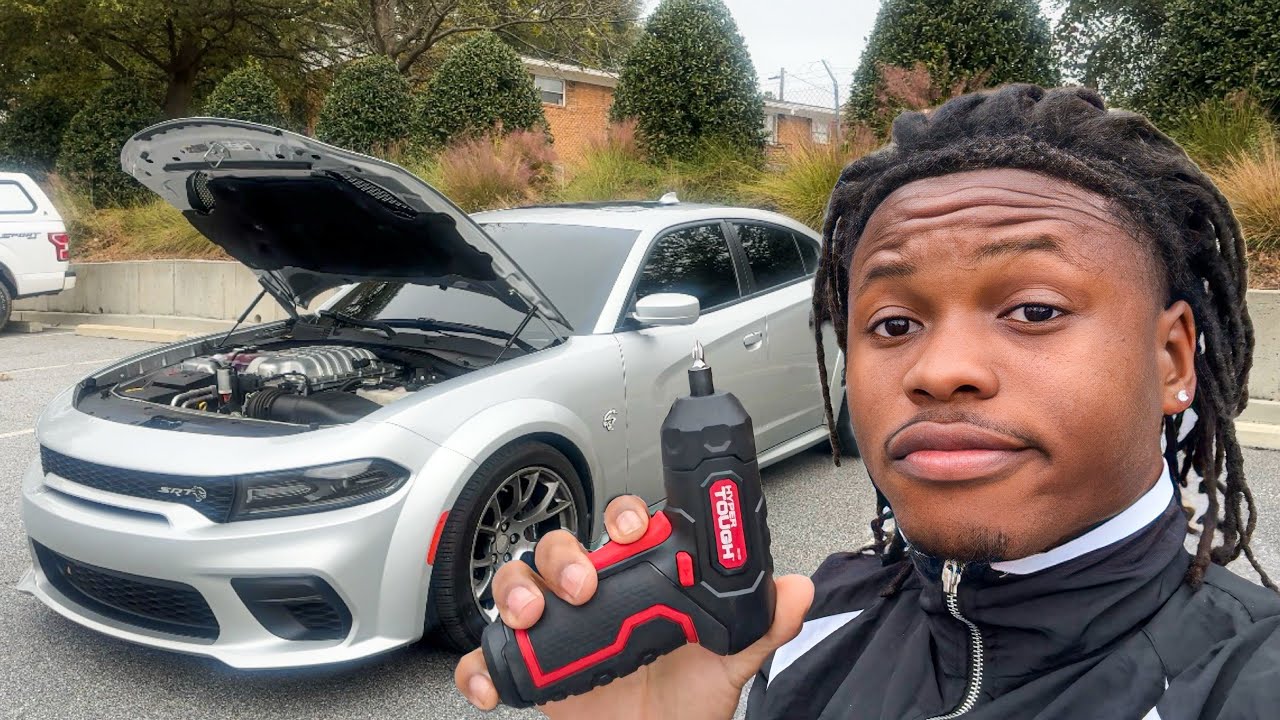 FIRST MOD ON MY HELLCAT… - YouTube