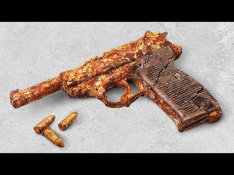 Видео: Walther P38 | Реставрация старого пистолета