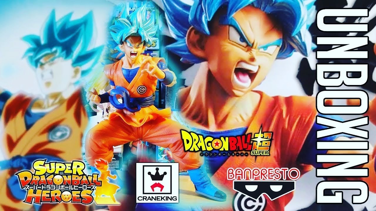 super dragon ball heroes episode 12 release date Super Dragon Ball Heroes Super Saiyan Blue Goku Figure Unboxing!