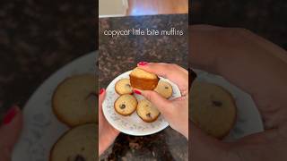 copycat little bite muffins! #recipe #easy #baking #fypシ #muffins