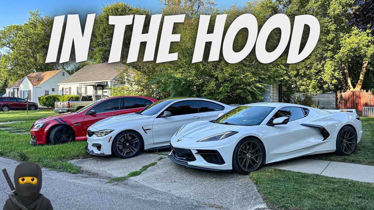 DRIVING $100K CARS IN THE HOOD!!