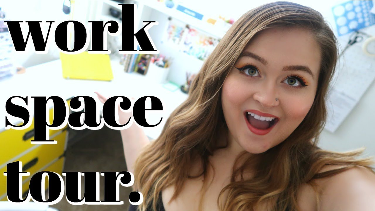 2018 WORK SPACE TOUR - ON A BUDGET!