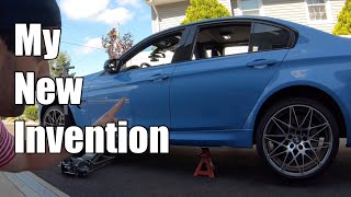 V103: My new invention will revolutionize the way you jack up and lift your BMW! An easy DIY