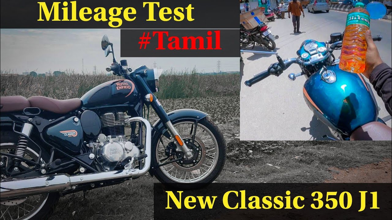 New Classic 350 J1 | Royal Enfield | Mileage Test | Tamil | HrithikGokul
