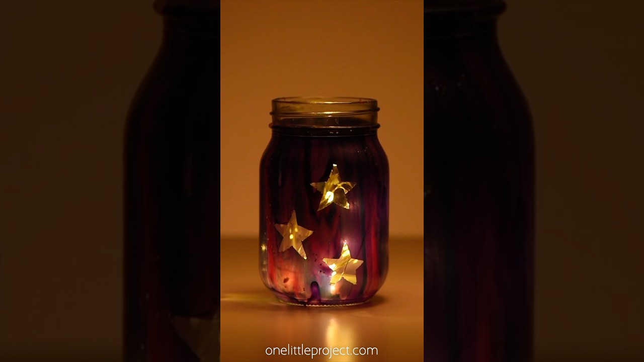 Galaxy Mason Jars ✨✨✨