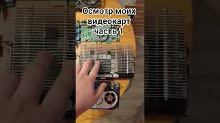 Осмотр моих видеокарт часть 1 #пк #видеокарты #обзор #отвал #опрос #коллекция