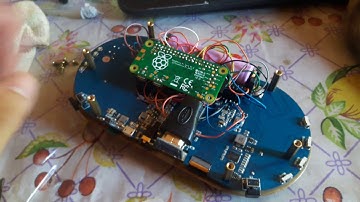 Raspberry Pi zero in Waveshare Game-HAT