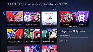 Today we look at stadium a new roku channel offering 24/7 live &
on-demand sports games, shows, and highlights. you can add to your
here: https:...
