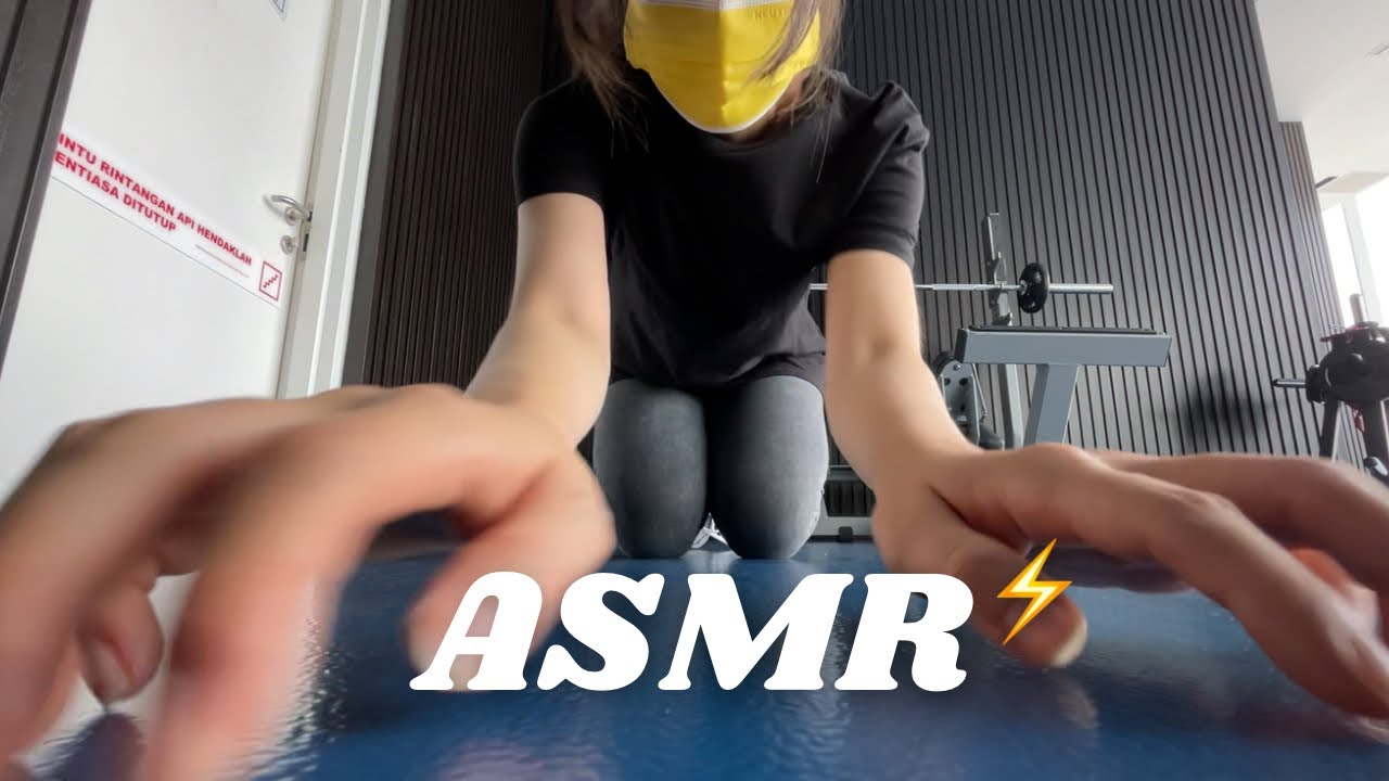 ASMR 🏋️‍♂️FAST & AGGRESSIVE🏋️‍♂️ at the Gym | Lofi Camera Tapping, Floor Scratching, Random Triggers