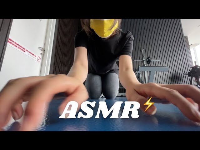 ASMR 🏋️‍♂️FAST & AGGRESSIVE🏋️‍♂️ at the Gym | Lofi Camera Tapping, Floor Scratching, Random Triggers