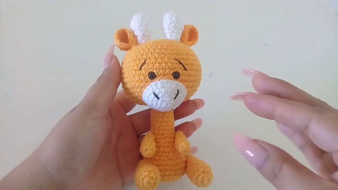 JIRAFA AMIGURUMI CROCHET || GANCHILLO || PASO A PASO || TUTORIAL