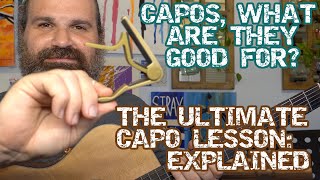 Miniatura del video "HOW TO USE A CAPO: 3 Reasons & Explanations All Guitar Players Should Know. Guitar Lesson"