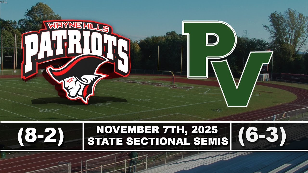Wayne Hills vs Passaic Valley NJSIAA North Jersey, Section 1, Group 3 Semi-Final