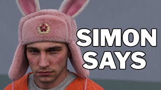 He doesn't trust me (Pavlov Shack Simon Says vr season 9) #pavlovshack #vr #gaming 