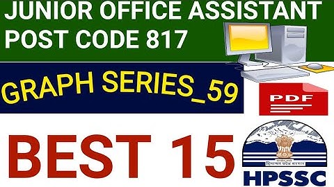 HPSSC JOA IT POST CODE 817 ||  || TOP 15 QUESTIONS || जानिए आपको कितने आते हैं ||