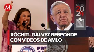 Xóchitl Gálvez revela videos inéditos de AMLO enfrentando el desafuero