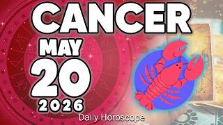 𝐂𝐚𝐧𝐜𝐞𝐫 ♋ IT’S COMING! 👀THE BIGGEST WIN OF YOUR LIFE💰🆙 Horoscope for today MAY 20 2026 🔮 #horoscope