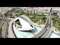 Museo de las Ciencias, #Valencia, #Spain, #Spring #2023, bird&#39;s eye view, #5K #Drone #Mavic3