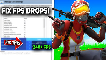 Performance Mode Fix FPS Drops, BOOST FPS & Reduce Input Delay in Fortnite Chapter 3!